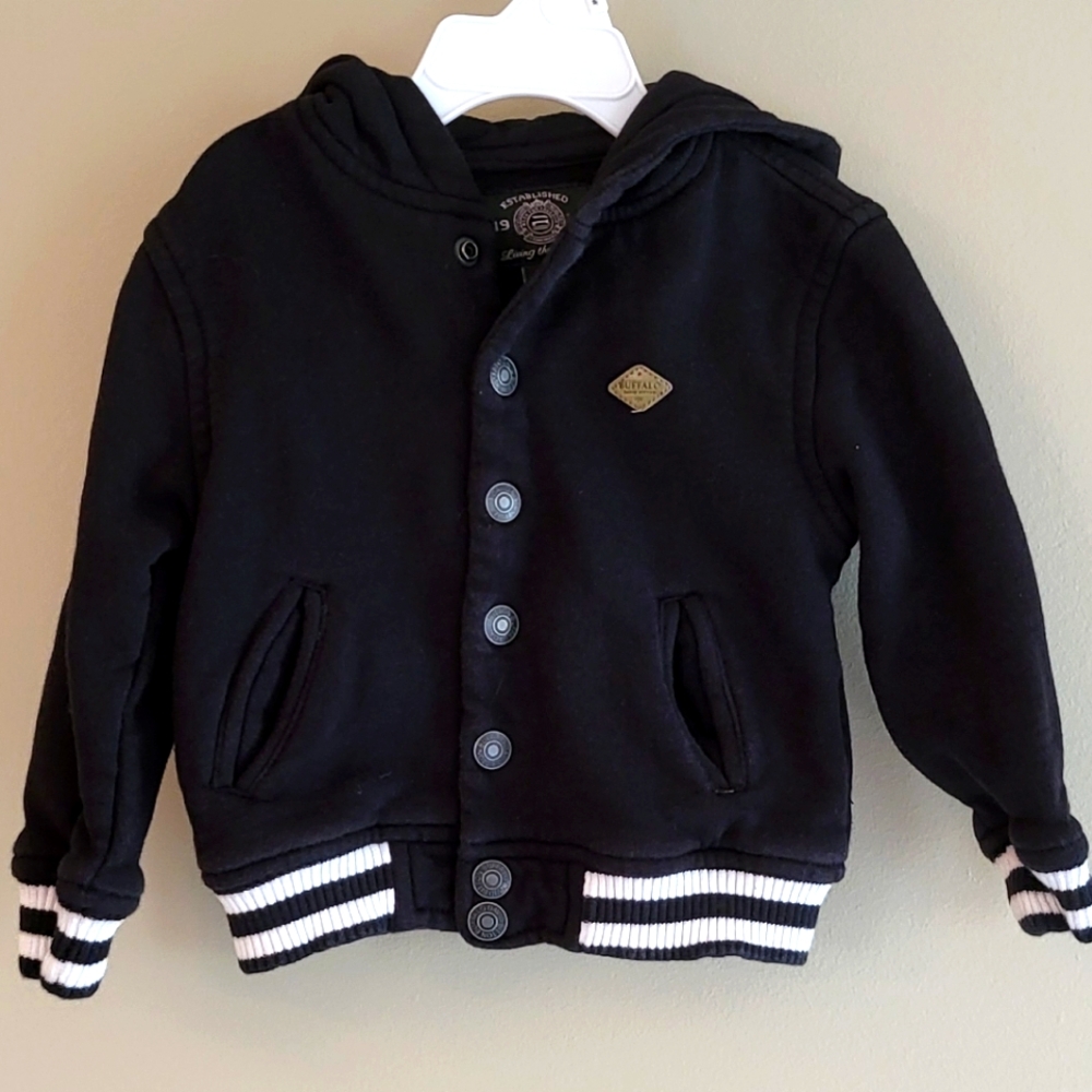 Buffalo bomber style hooded jacket
